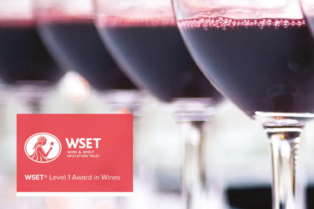 Corso WSET Level1 wines