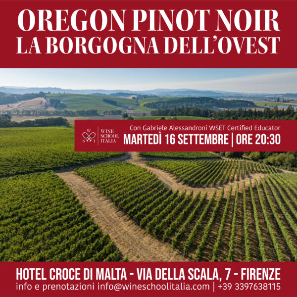 Degustazione OREGON Pinot Noir