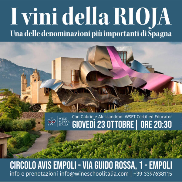 Degustazione Rioja Degustazione Rioja
