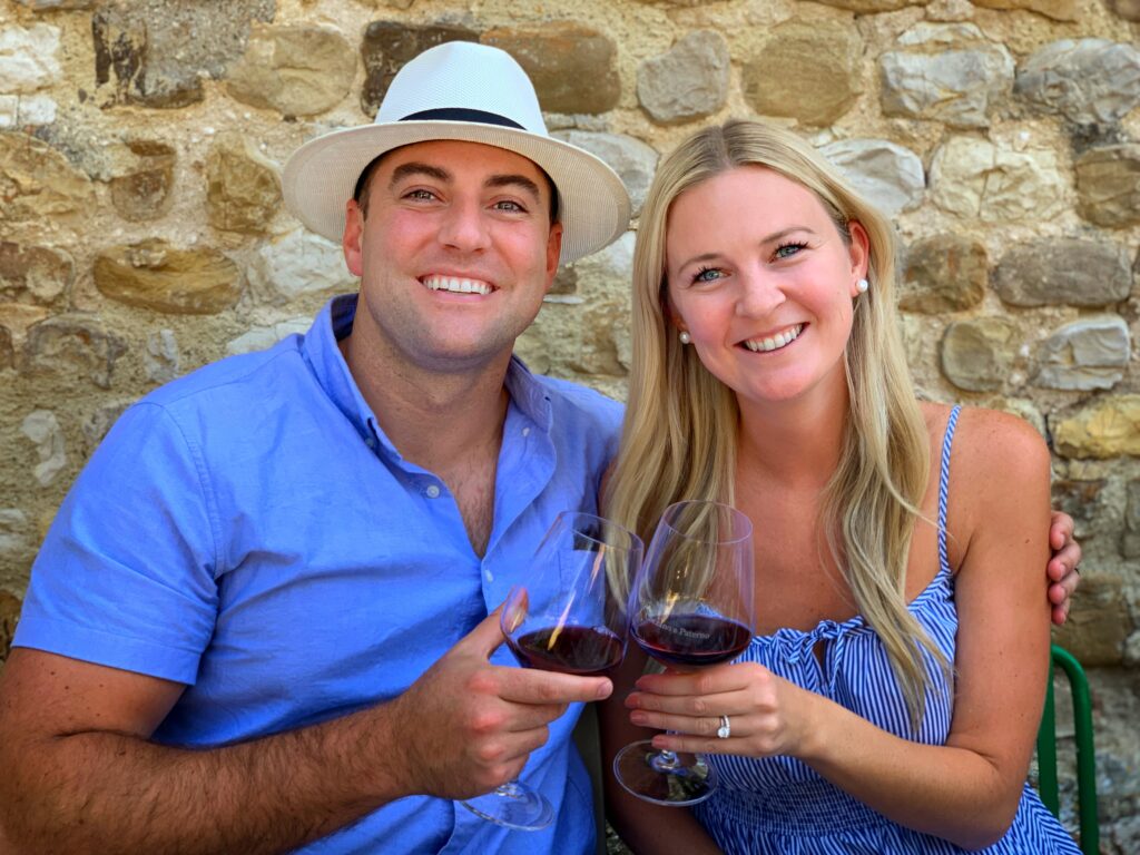 quiet moments, questions and wine tasting in a wine tour with Tuscany Uncorked